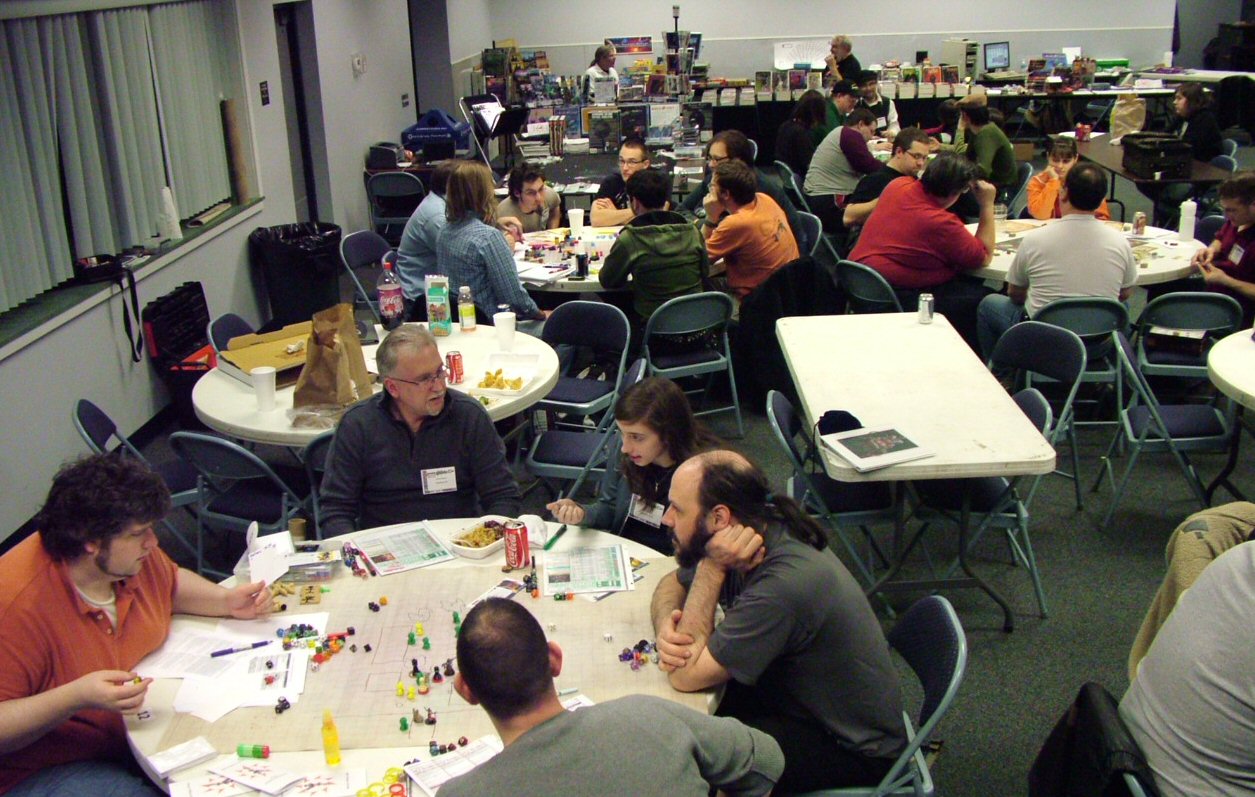 2 of 3 tables for the Regulators Group, upper left and foreground